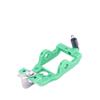 3 Needle 5 Thread Roller Presser Foot Adjustable Plastic Sewing Machine Roller Presser Foot No Cloth Eating Sewing Presser Foot