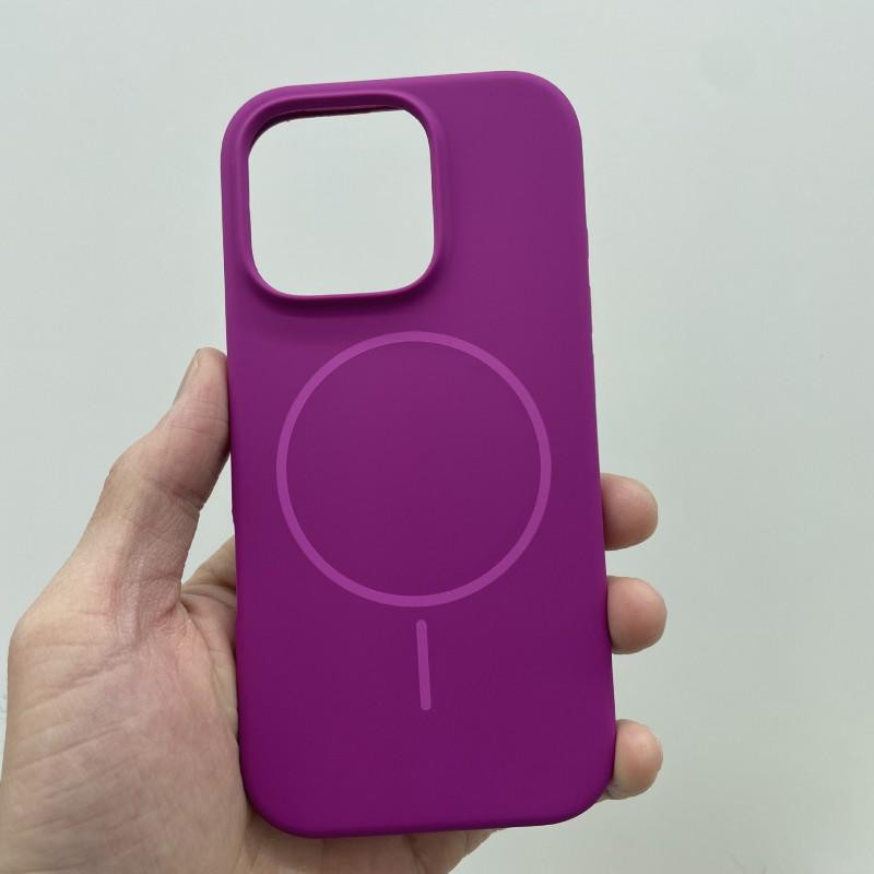 Liquid Silicone Magnetic Phone Case IPhone 17 Pro Max With Camera Button Cover Full Protection Shockproof