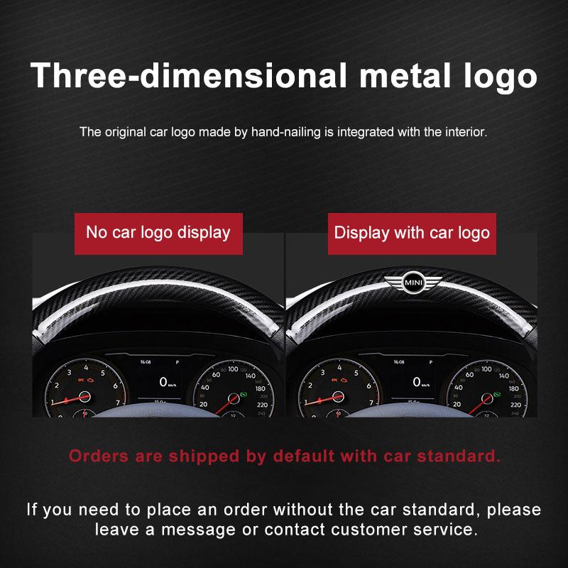Car Steering Wheel Cover Breathable Anti Slip PU Leather Steering Cover For BMW Mini Cooper F54 F55 F56 R56 R60 SONE Roadster Clubman Coupe