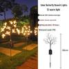 Solar Butterfly Firefly Tree Branch LED Garden Light