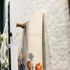50pcs Coffee Colored Retro Wooden Push Pins, Felt Boards, Soft Wooden Boards, Push Pins, Wooden I-nails