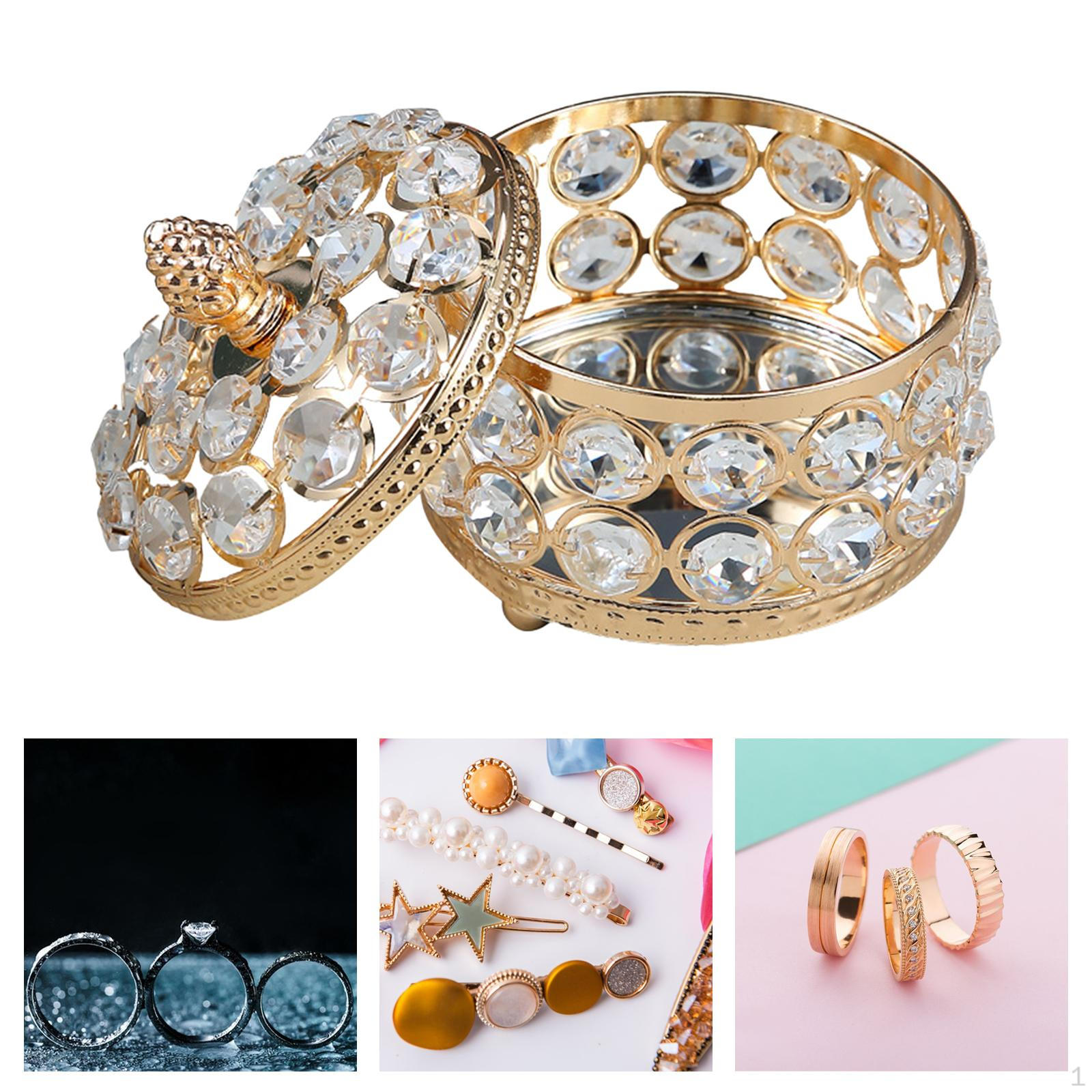 

Держатель для шкатулки для драгоценностей, изысканный зеркальный брелок для женщин, органайзер для хранения l