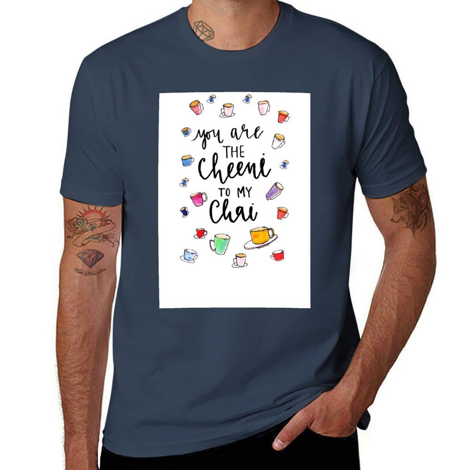 You Are The Cheeni To My Chai Tshirt Plus Size Lightweight Tee Shirt S