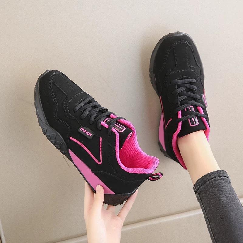 

Women s Soft-Soled Sneakers with a Soft Feel, Lightweight Leather Casual Travel Shoes for Spring and Autumn 42 рожевий
