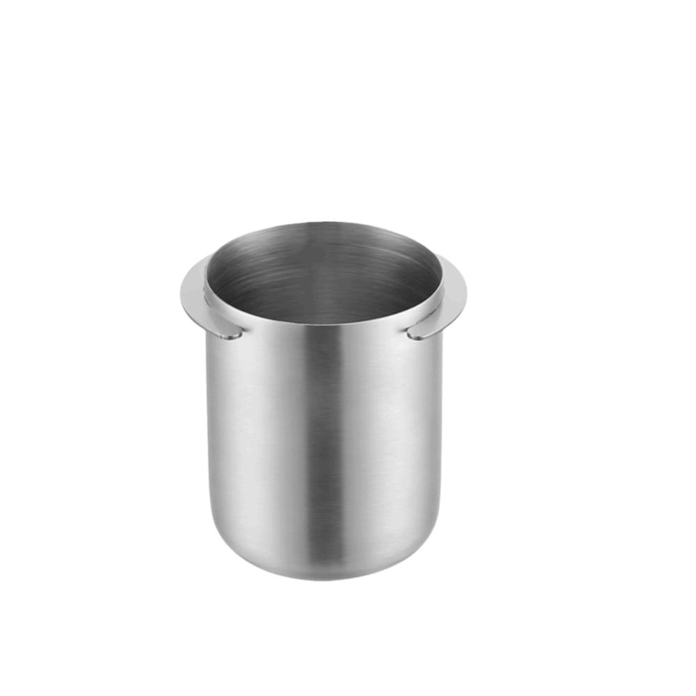 Flat Bottom Espresso Measuring Cup 304 Stainless Steel Barista Tool Coffee Machine Accessories серебряный