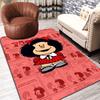 Mafalda Rug Floor Mat for Living Room or Bedroom Soft and Comfortable Carpet a Gift for Birthday and Holiday.NFF0928451