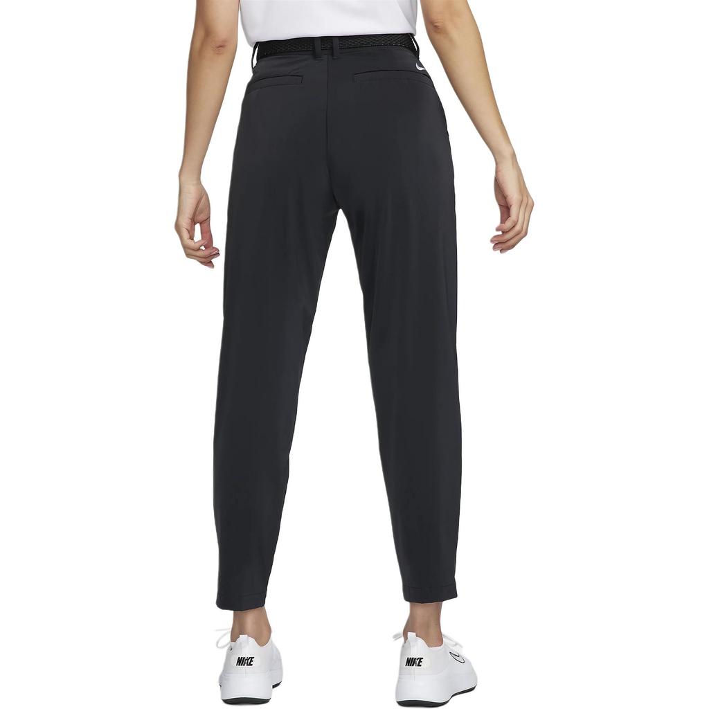 Nike Dri-Fit Tour Golf Pants Solid Mid-Rise Slim Straight Casual Pants Women Pants Black FD5609-010