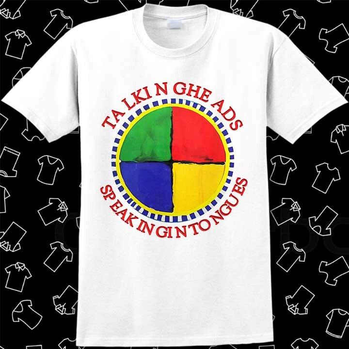 Talking Heads Speaking In Tongues T Shirt Meme Gift Funny Vintage Unisex 725
