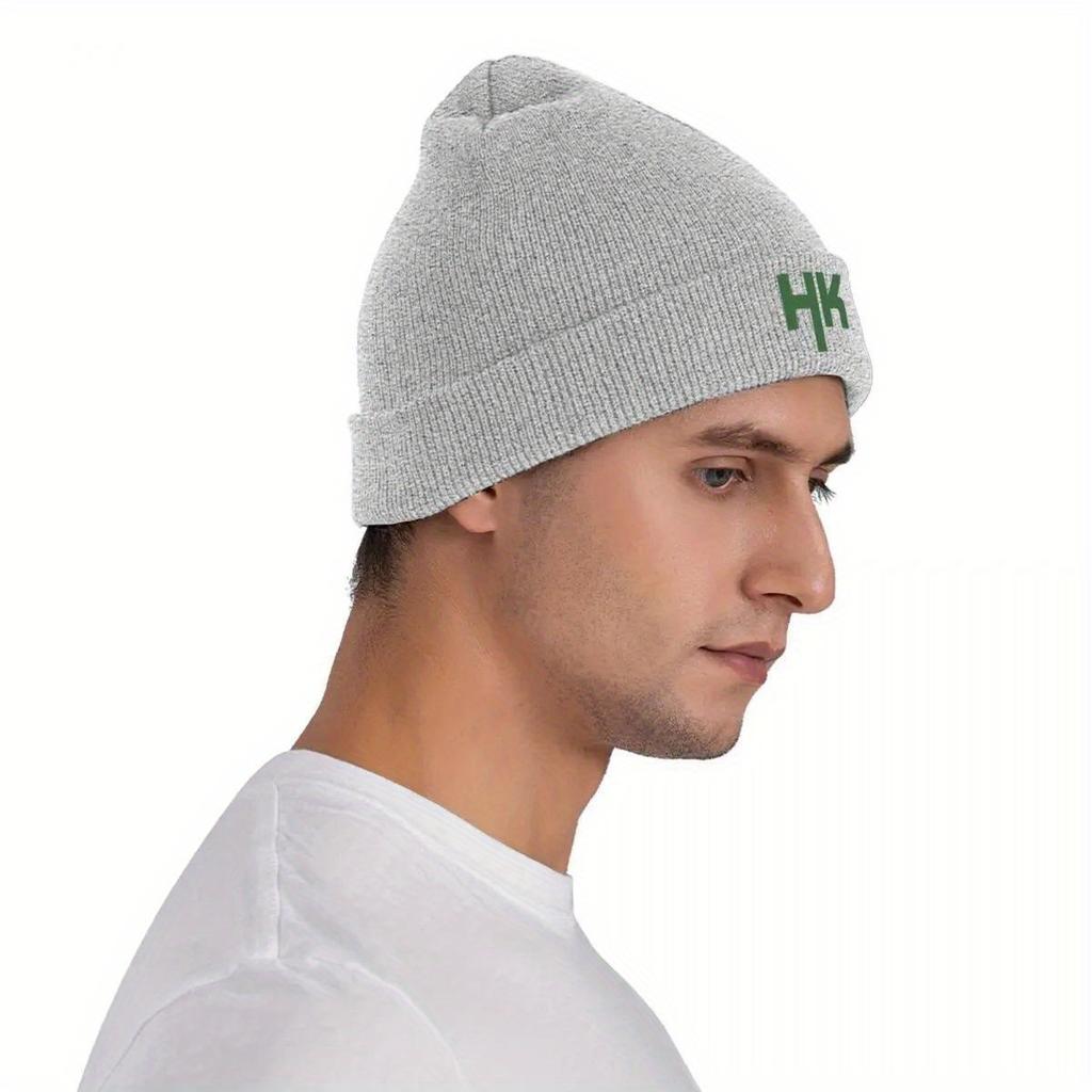 Heckler Koch HK Logo Knit Hat Beanie Winter Hats Warm Casual Caps for Men Women