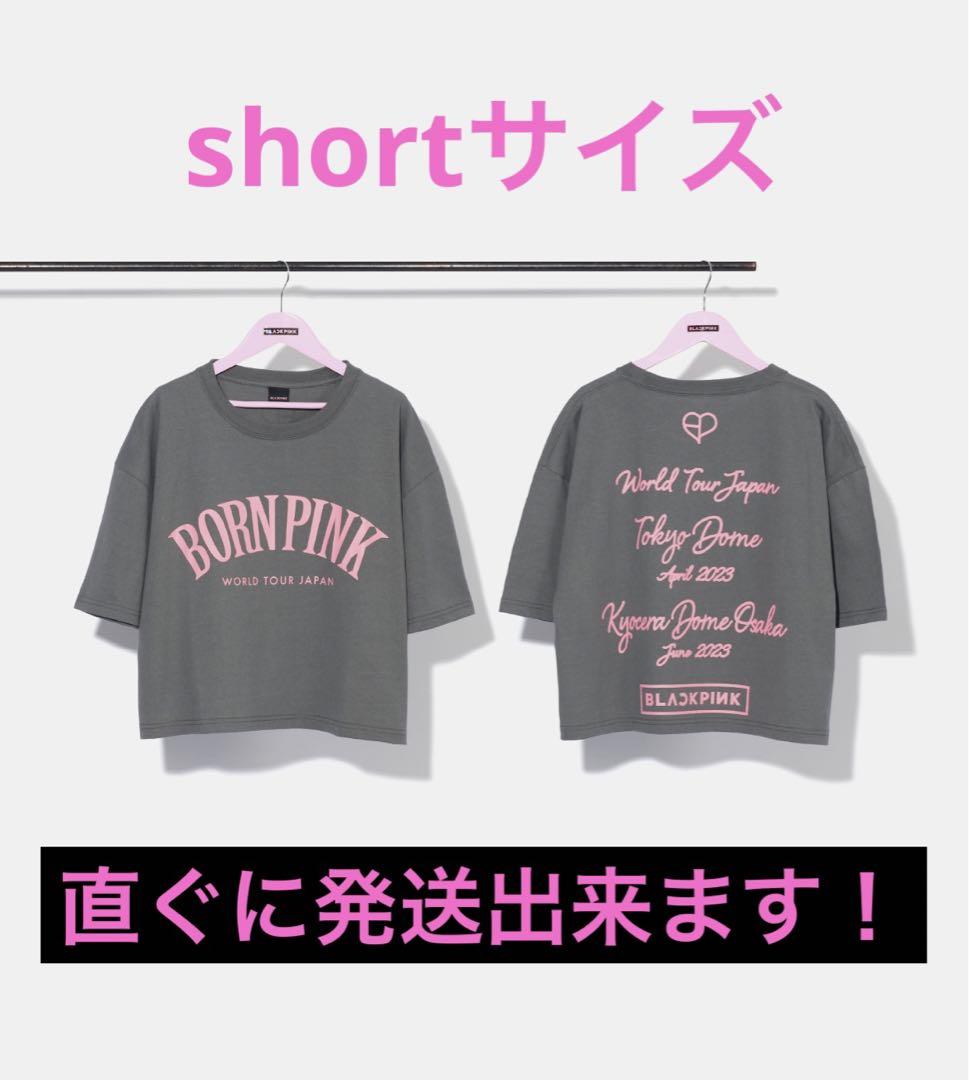 

[USED] blackpink tour t-shirt short size
