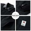 Men's Relaxed Fit Cotton Lapel Jacket