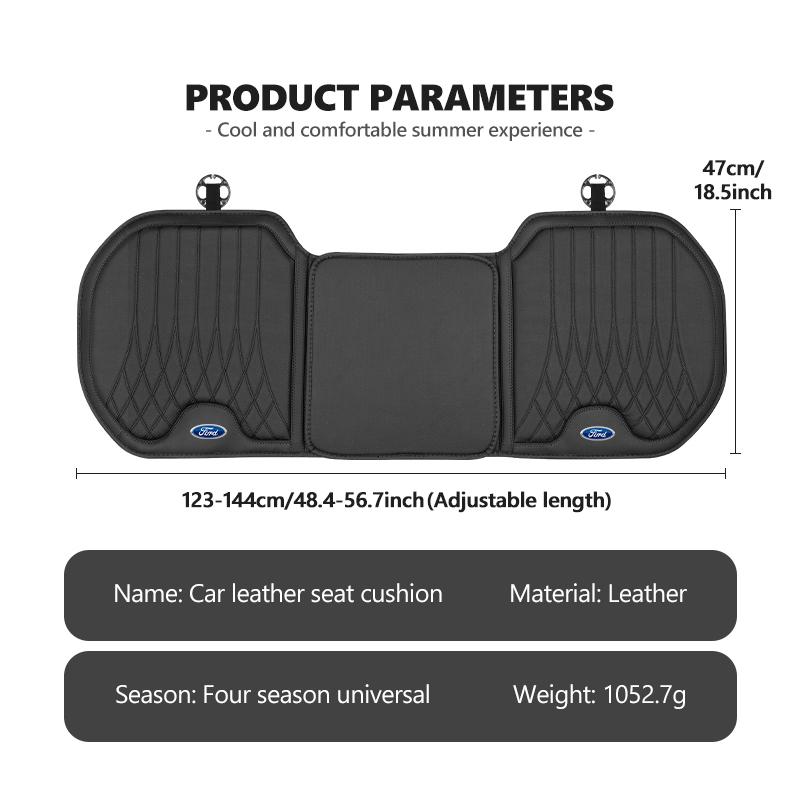 For Ford Car Seat Cover Leather Cushion Protector Mat Chair Seat Pad Escort KA Flex Everest KA Expedition Falcon Fusion