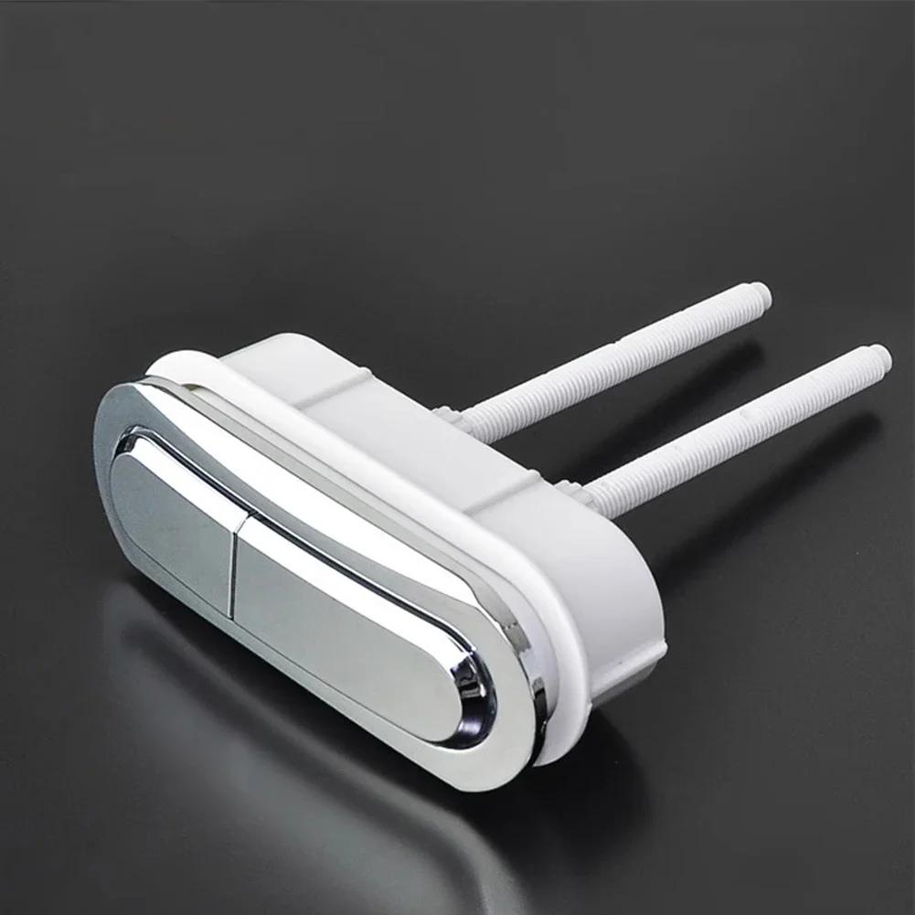 Кнопки Смыва 110X40мм Хромированные Овальные Кнопки Смыва для Унитаза Прямоугольные Кнопки Смыва для Бассейна Кнопка Бачка Унитаза China Mainland