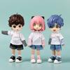 Low Top Doll Canvas Shoes Dress Up Casual Doll Shoes Kids Toy Ob11 Shoes  1/12 Bjd Doll