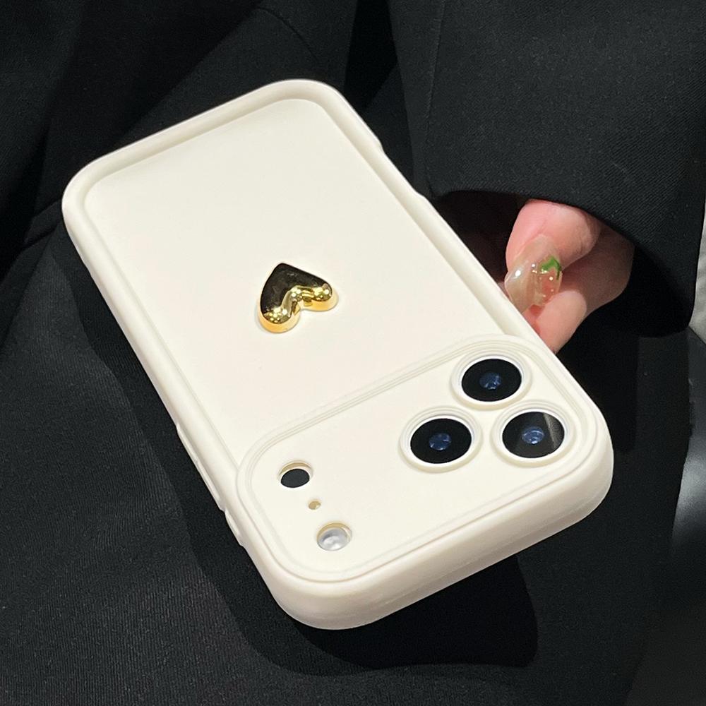 Für Xiaomi Mi Poco X3 Nfc X5 Pro 5g F3 M3 Mädchen 3D Gold Liebesherz Matte Hülle X3pro X5pro Silikon Stoßfeste Rückseite Poko X 3