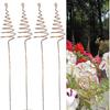 Electroculture Plant Stakes Electroculture Copper Gardening Antenna Strong Spiral Rods For Growing Support Outdoor Flower