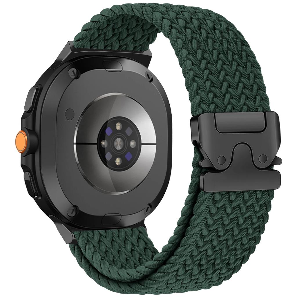 Nylon Braided Band for Samsung Galaxy Watch 8 40mm 44mm Elastic Sports Strap for Galaxy Watch 8 Classic 46mm Watch Accessories