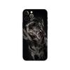 Black Dog Phone Case For iPhone Samsung Galaxy Redmi Xiaomi Oppo OnePlus Note S A 7 8 9 10 11 12 13 14 20 21 22 23 53 54 Pro Max Plus Ultra TPU Soft