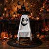 Pumpkin Halloween Dinner Chair Seat Cover Skull Pattern Festival Table Decor  Home Decoration
