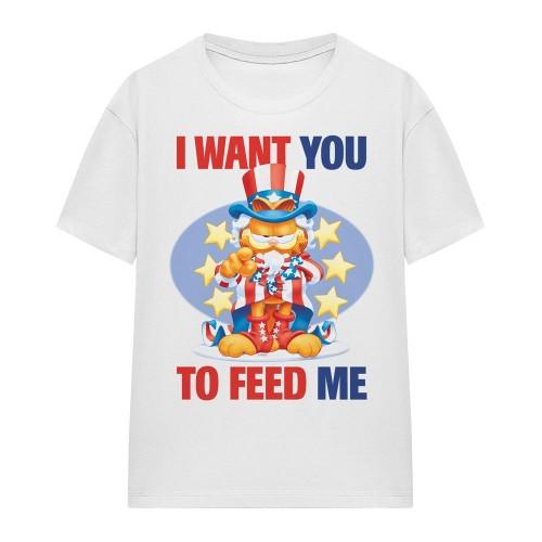 Garfield Unisex Adult I Want You T-Shirt