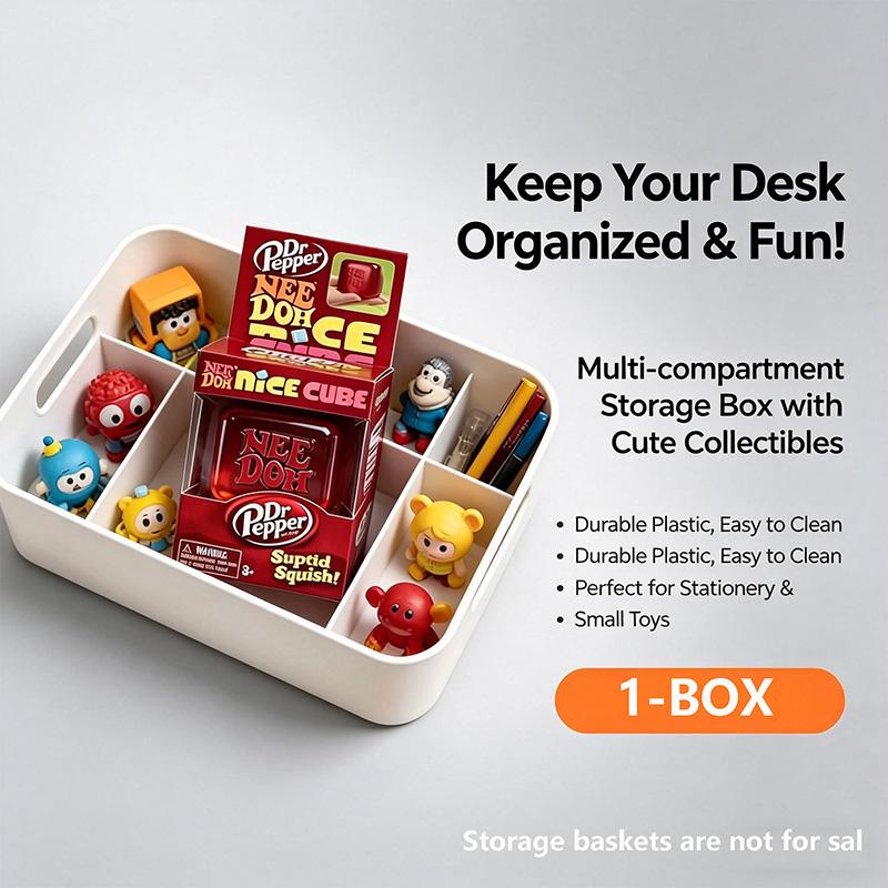 Dr Pepper & Schylling Nice Cube Soft Squishy Squeeze Fidget Toy Stress Relief Anxiety Relief For Kids And Adults