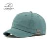 Fashion Washed Short Brim Hat Men's Sunscreen Visor Soft Top Cap Women's Street Baseball Cap