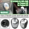 6 Speed 5 Speed 2403X3 Gear Shift Only Knob Car Styling For CITROEN C5 2001-2008 Shifter Handle Car Parts