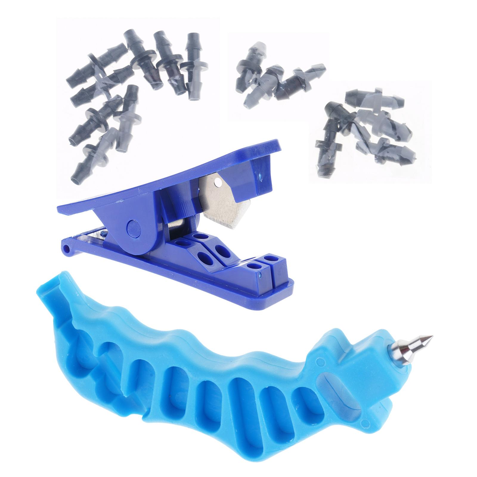 

Дырокол и резак 2 в 1 для капельного полива для эффективной установки труб со 115 заглушками дырокол