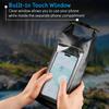 Wasserdichter Packsack - Wasserdichter Rucksack mit Rollverschluss und Handyhülle/Tasche - Boots- und Kajakzubehör
