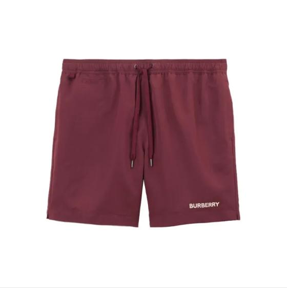 Burberry SS23 Monogram Print Swimming Short Men s Dark Red S