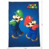 Couverture Sherpa - MARIO BROS - Mario &amp; Luigi - 100 x 150 cm