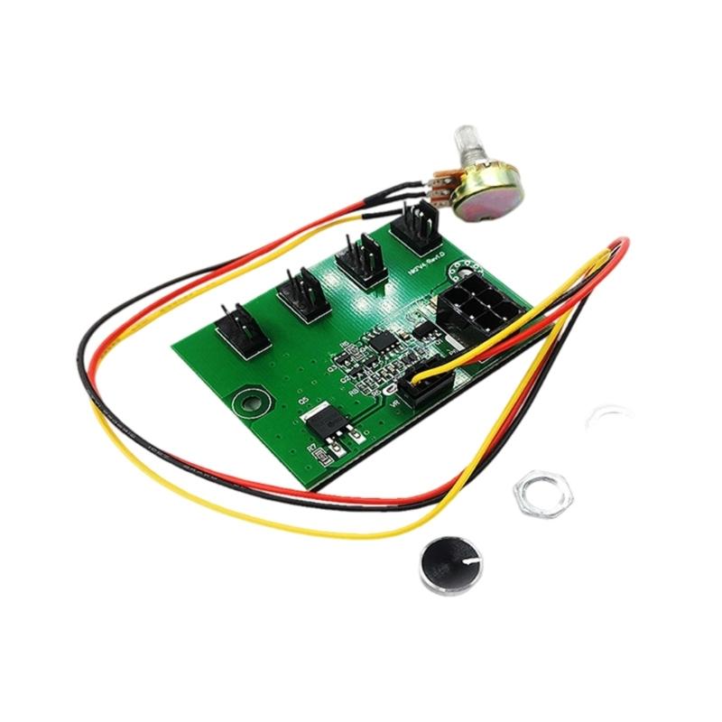 Computer Case Miner Fan Speed Controller 4/8 Channel Fan Power Violent Fan Controller Fan Speed Regulating Governor