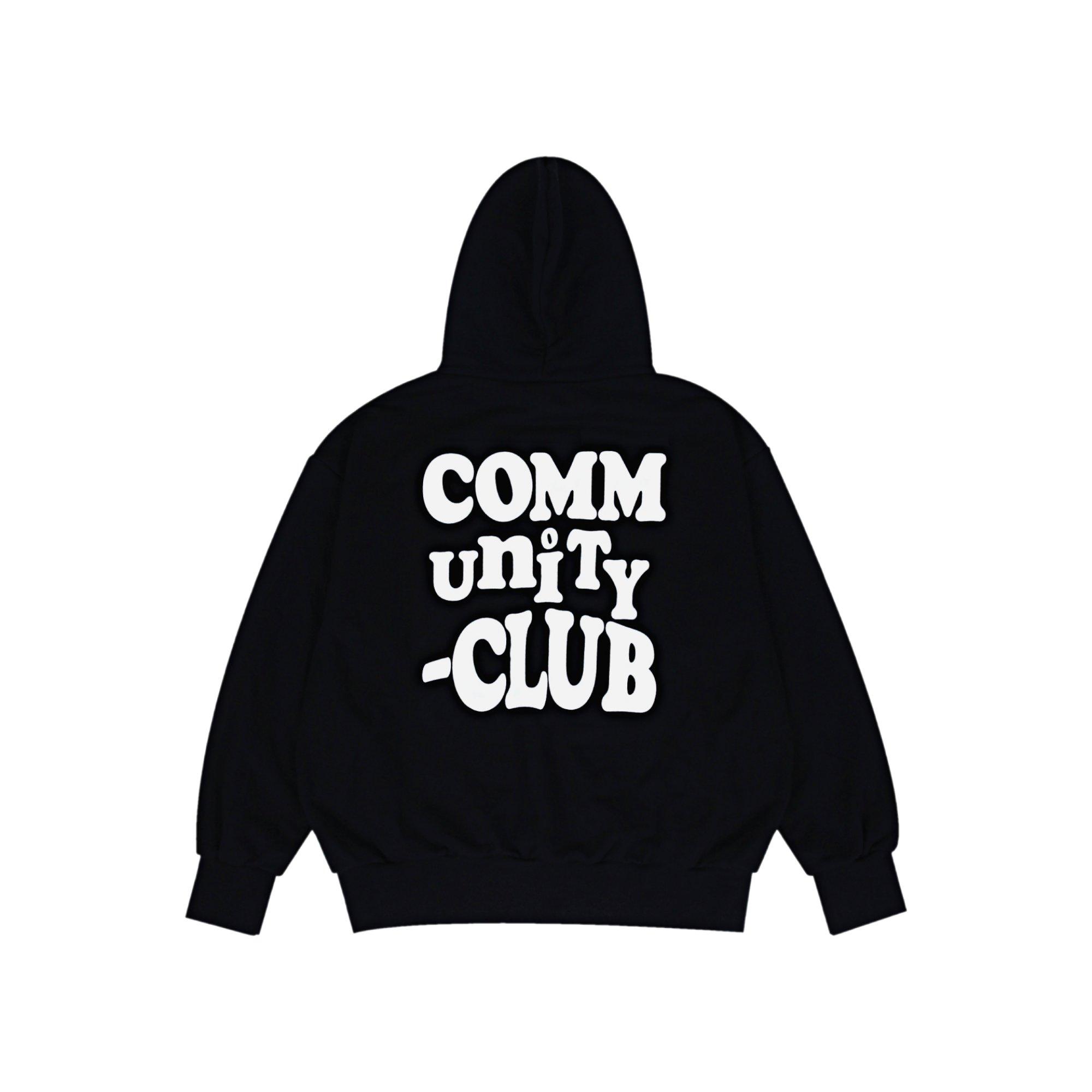 Community Club Unity Logo Hoodie (Black) L