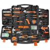 Power Tool Combo Kits with 12V Cordless Drill, Professional Household Home Tool Kit Set, DIY Hand Tool Kits for Garden
