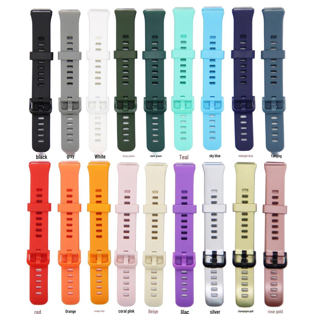 Huawei Band 7 Replacement Strap - Colorful Floral Silicone Pattern