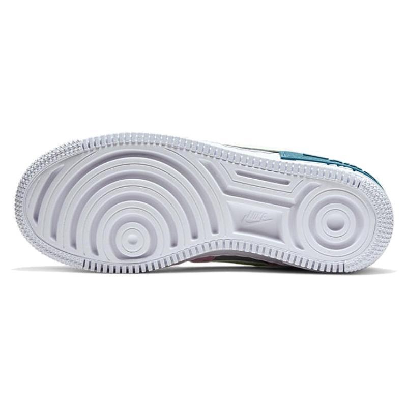 Nike Air Force 1 Low Shadow Barely Volt Oracle Aqua Women's Sneakers CK3172-001