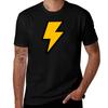 Cartoon Lightning Bolt T-Shirt Mechanic Work Tee Shirt