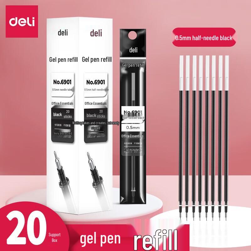 Deli 0.5mm Gel Pen Refill