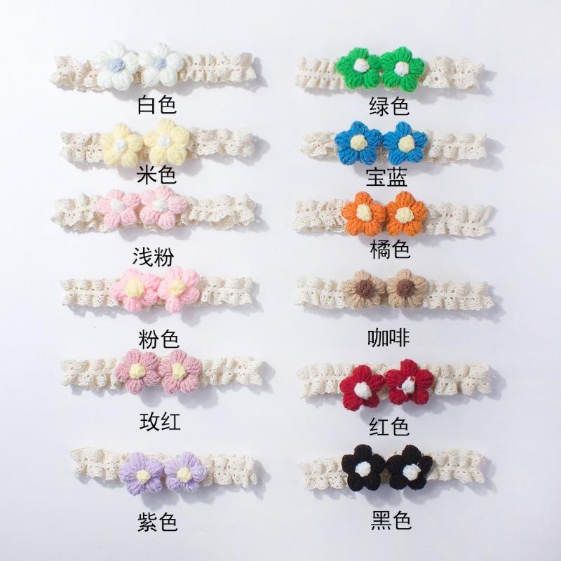 

New lace baby headband, cute flower children s headscarf, thin soft baby hair accessories
