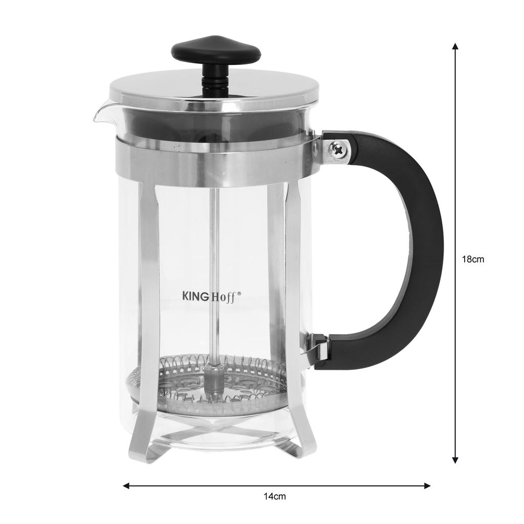 Zaparzacz Do Herbaty French Press 600ml KINGHOFF KH-4837