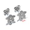 2pcs 4pcs Stainless Steel Love Heart Ear Studs Minimalist Stud Earrings Earplug for Women Girl DIY Accessories Jewelry Making