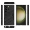 For Samsung Galaxy S24 Ultra Case Punk Armor PC Stand Holder Cases Shockproof TPU Phone Cover Samsung Galaxy S24 Plus S24 Ultra