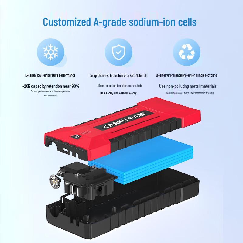 CARKU Portable 12V Car Jump Starter and Power Bank