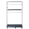 MDNG Stainless Steel Adhesive Wall-Mounted Mop & Broom Holder