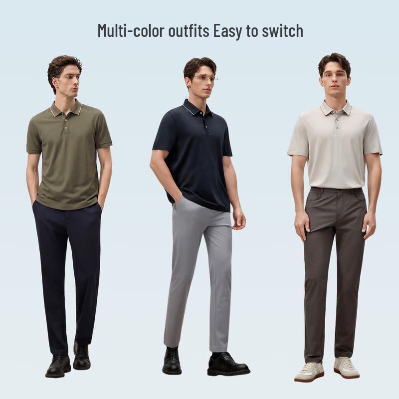 EMZ Ordos Men's Short-Sleeve Polo Shirt