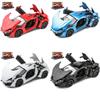 Furious Lykan Fast Hypersport Alloy Car Model With Acousto Optic Design For Gift