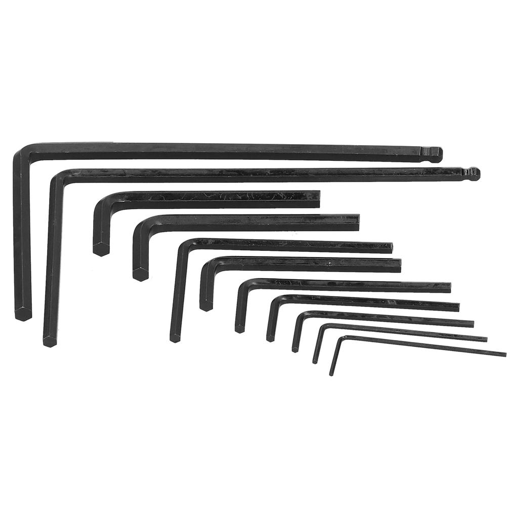 11Pcs Hex Wrench Set Guitar Adjustable Instrument Metal Hardware Key Tools M02668