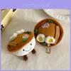 Plush Egg Noodle Toy With Cute Cartoon Design For Kids Backpack Decor