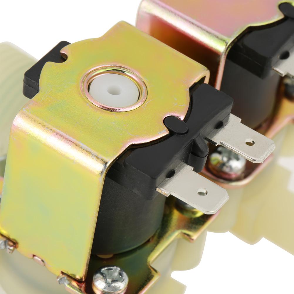 DN20 G34 DC 12V Normally Closed Dual Head Water Inlet Solenoid Valve for Washing Machine
