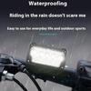 Bicycle Front Light Super Bright Bicycle Light Waterproof Bicycle Head Light 5 Level Dimmable Bike Safety Lamp for Night Riding